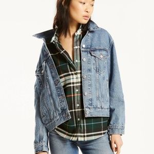 Levi's Ex-Boyfriend Trucker Jacket Size XS